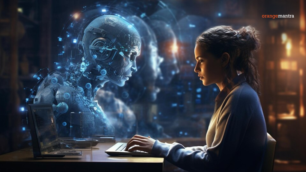 Teacher using FeedbackAI